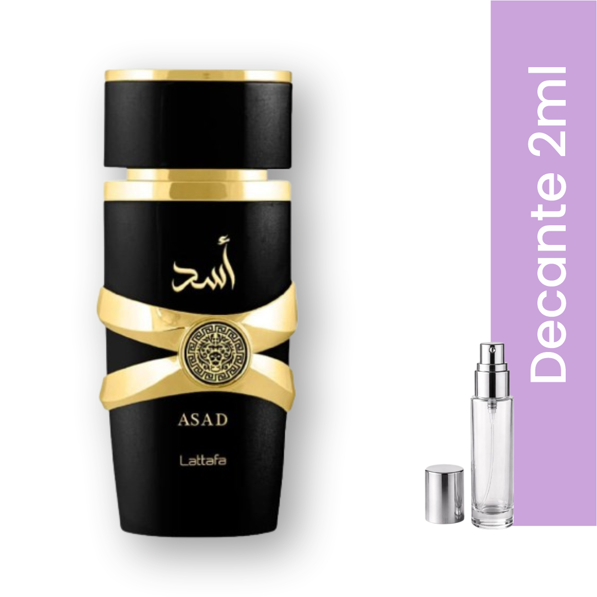 (Decant) Asad Eau de Parfum - Lattafa - Imagem 2