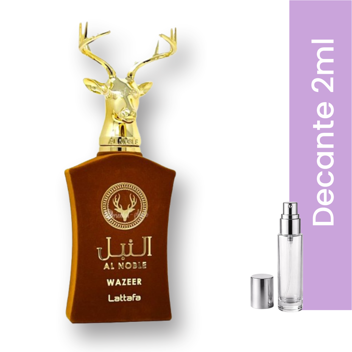 (Decant) Al Noble Wazeer Eau de Parfum - Lattafa - Imagem 2
